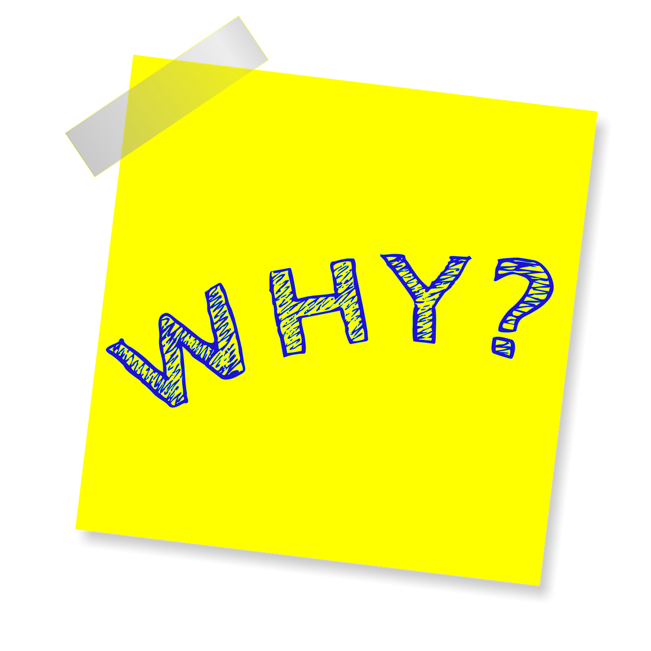 why, reminder, post note-1432955.jpg